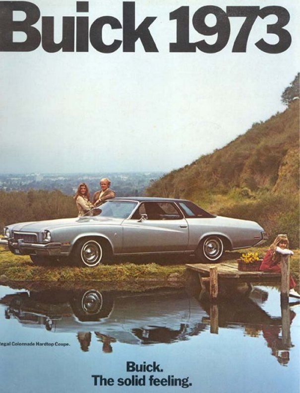 1973 Buick Auto Advertising